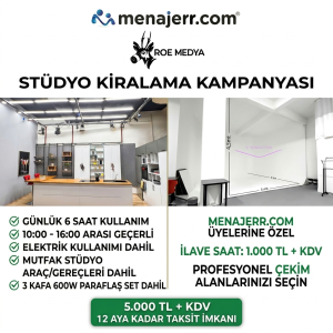 Stüdyo Kiralama
